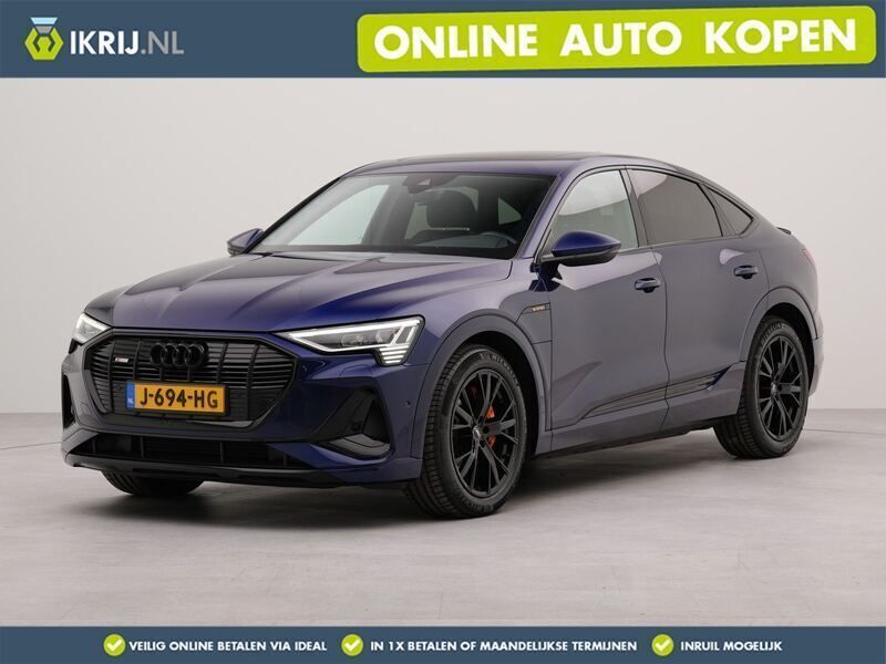 Blauw Gebruikt 2020 Audi e-tron Sportback S-Line SUV | € 29.950 (Goede deal) - Afbeelding 1/4