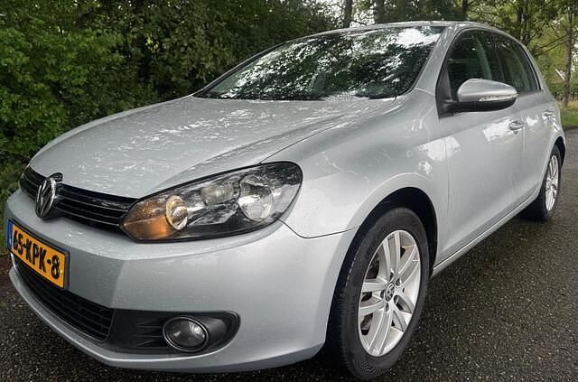 Grijs Gebruikt 2010 VW Golf VI Highline Hatchback | € 3.999 (Iets duurder) - Afbeelding 1/4