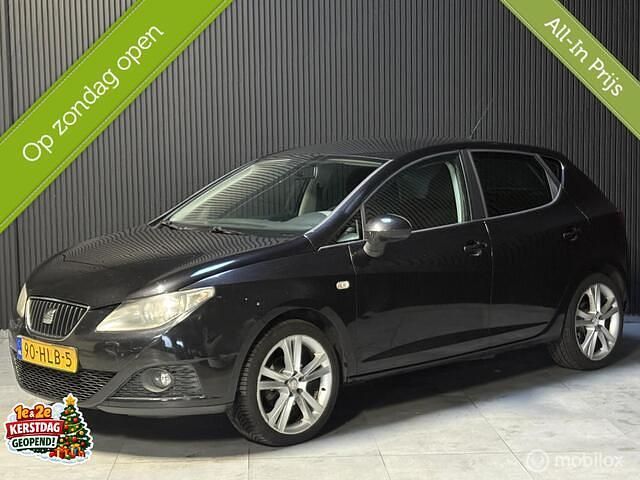Zwart Occasion 2009 Seat Ibiza Sport Hatchback | € 2.999 (Eerlijke prijs) - Afbeelding 1/4