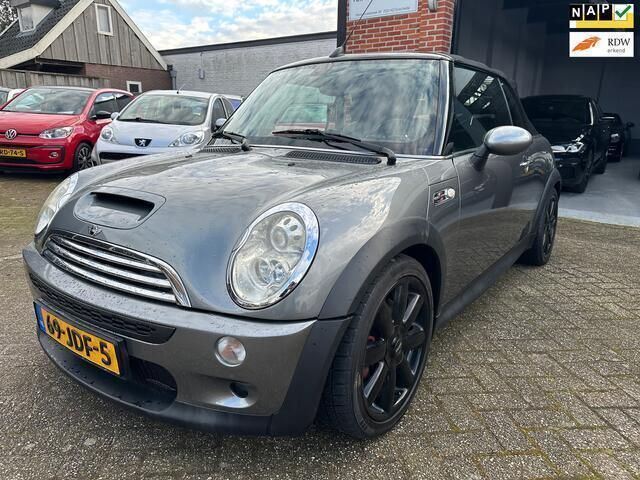 Grijs, metallic lak Gebruikt 2008 Mini John Cooper Works Cabriolet Chili Cabriolet | € 4.950 (Super prijs) - Afbeelding 1/4