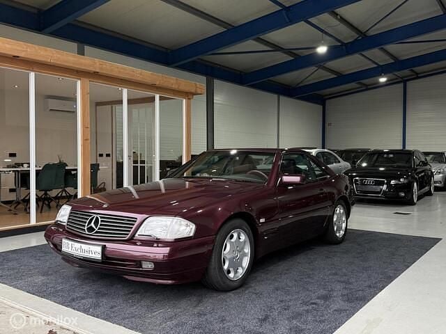 Rood Occasion 1998 Mercedes 320 Cabriolet | € 29.900 - Afbeelding 1/4