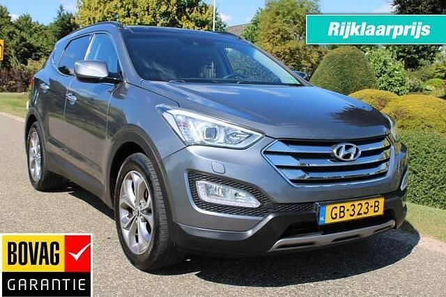 Grijs Gebruikt 2015 Hyundai Santa Fe SUV | € 17.900 - Afbeelding 1/4