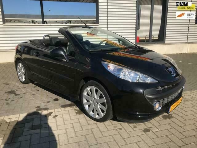 Zwart Gebruikt 2009 Peugeot 207 CC Sport Cabriolet | € 5.950 (Duur) - Afbeelding 1/4