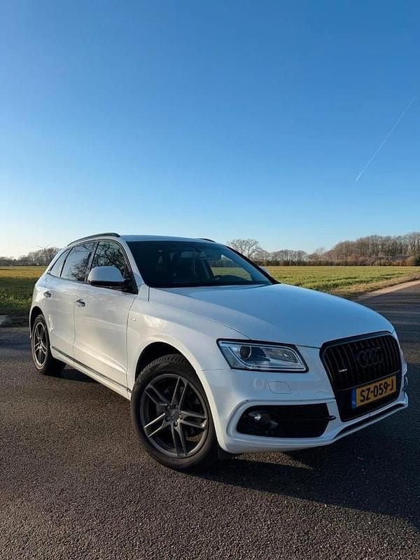 Wit (metallic) Occasion 2016 Audi Q5 S-Line SUV | € 21.450 (Eerlijke prijs) - Afbeelding 1/4
