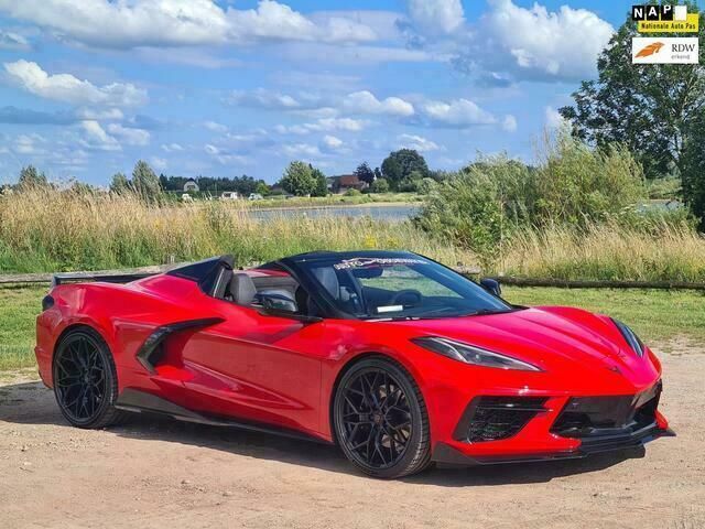 Rood Gebruikt 2022 Chevrolet Corvette Cabriolet | € 219.450 - Afbeelding 1/4