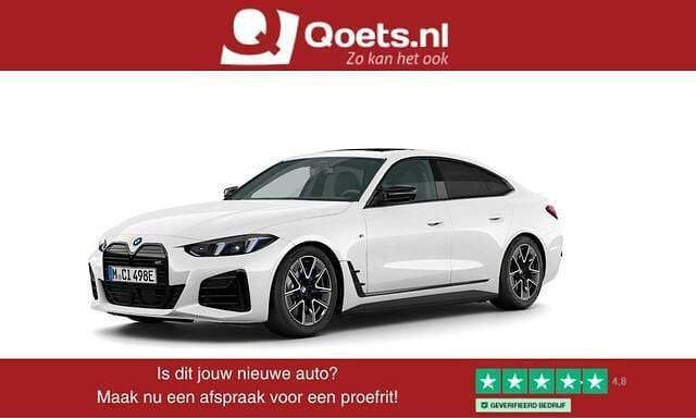 Grijs Gebruikt 2022 BMW i4 M Sport Sedan | € 39.950 (Eerlijke prijs) - Afbeelding 1/4