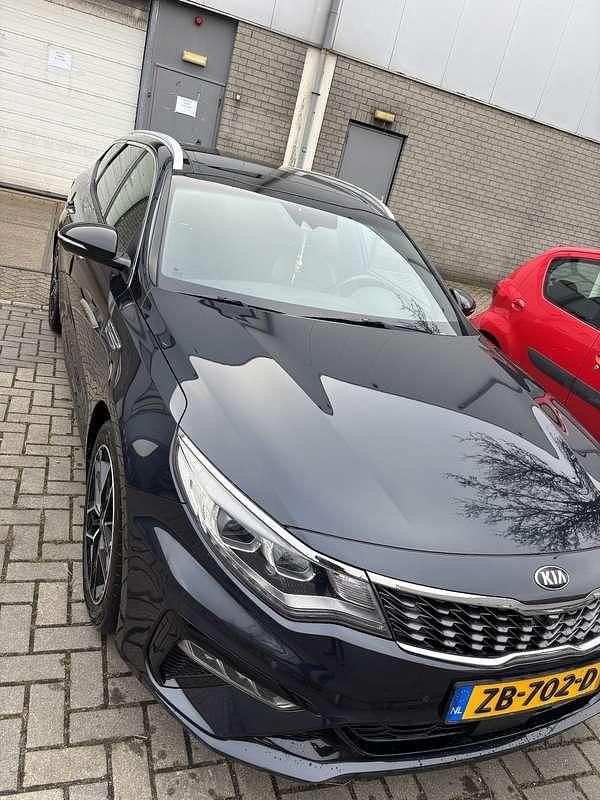 Occasion Kia Optima GT-Line 179 PK (131 kW) 2019 Blauw Stationwagen