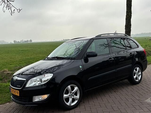 Occasion Skoda Fabia GreenLine 75 PK (55 kW) 2012 Zwart Stationwagen