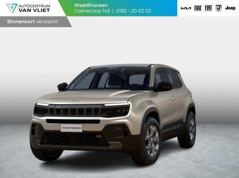 Beige Nieuw 2025 Jeep Avenger Longitude SUV | € 34.045 (Super prijs) - Afbeelding 1/4