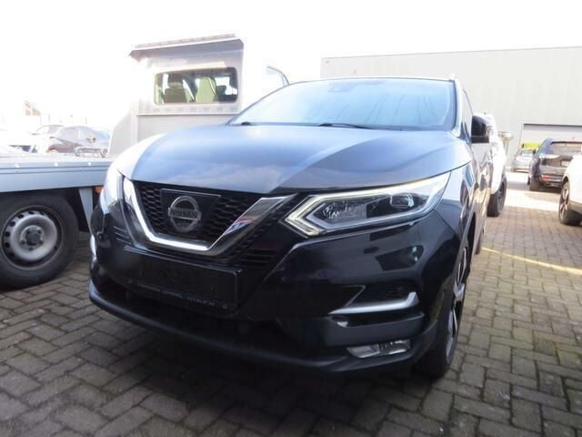 Zwart Gebruikt 2018 Nissan Qashqai Tekna SUV | € 14.000 (Eerlijke prijs) - Afbeelding 1/4