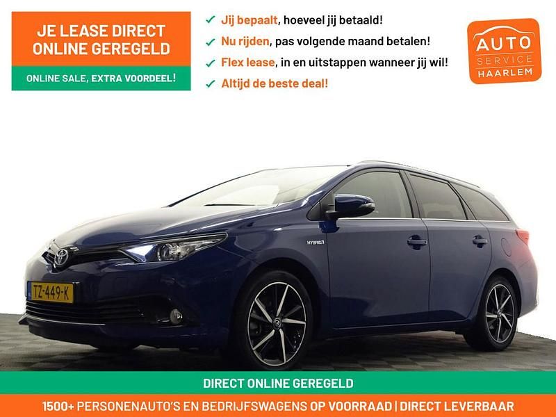 Blauw Gebruikt 2018 Toyota Auris Hybrid Stationwagen | € 15.900 (Eerlijke prijs) - Afbeelding 1/4