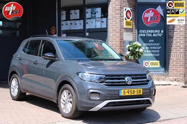Grijs Gebruikt 2020 VW T-Cross Life SUV | € 18.895 (Eerlijke prijs) - Afbeelding 1/4