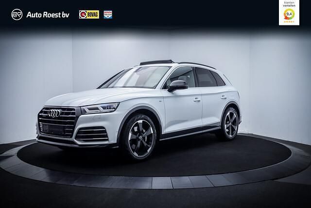 Wit (parellak) Occasion 2020 Audi Q5 S-Line SUV | € 36.750 (Goede deal) - Afbeelding 1/4