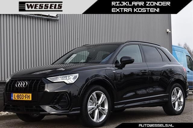 Zwart (metallic) Occasion 2021 Audi Q3 S-Line SUV | € 29.950 (Goede deal) - Afbeelding 1/4