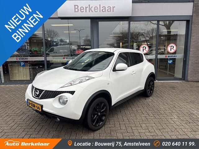 Wit Occasion 2013 Nissan Juke Acenta SUV | € 8.945 (Eerlijke prijs) - Afbeelding 1/4