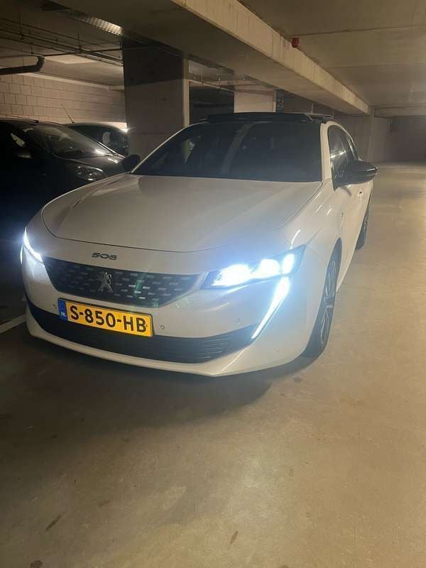 Wit Gebruikt 2021 Peugeot 508 GT Stationwagen | € 21.250 (Goede deal) - Afbeelding 1/4