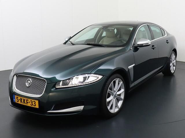 Groen Gebruikt 2013 Jaguar XF Business Edition Sedan | € 11.995 (Eerlijke prijs) - Afbeelding 1/4
