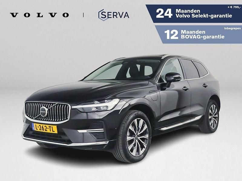Zwart Gebruikt 2021 Volvo XC60 Inscription SUV | € 37.995 (Eerlijke prijs) - Afbeelding 1/4