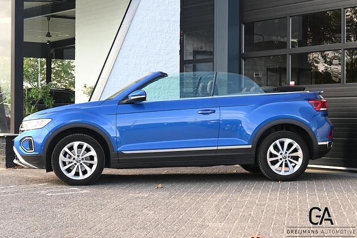 Occasion VW T-Roc Cabriolet Style 150 PK (110 kW) 2023 Blauw Cabriolet