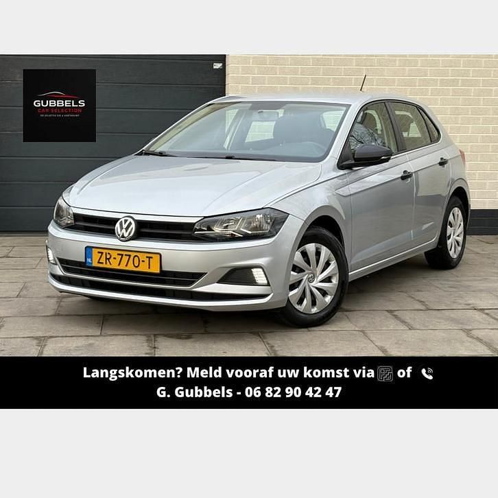 Grijs Gebruikt 2019 VW Polo Trendline Hatchback | € 10.999 (Goede deal) - Afbeelding 1/4
