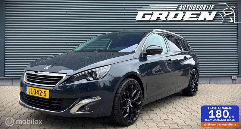 Grijs Gebruikt 2017 Peugeot 308 Stationwagen | € 10.950 (Eerlijke prijs) - Afbeelding 1/4