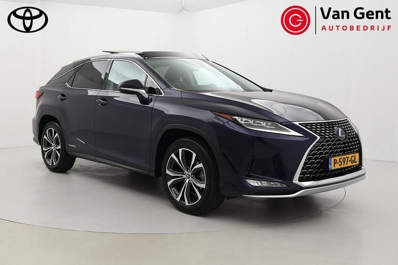 Blauw Gebruikt 2021 Lexus RX450h Executive Line SUV | € 53.999 - Afbeelding 1/4