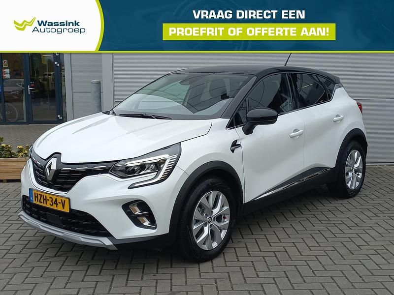 Wit Gebruikt 2022 Renault Captur Intens SUV | € 22.940 (Eerlijke prijs) - Afbeelding 1/4