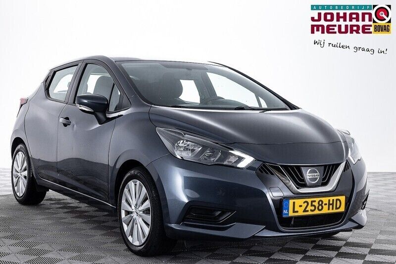 Grijs Gebruikt 2021 Nissan Micra Acenta Hatchback | € 12.900 (Goede deal) - Afbeelding 1/4