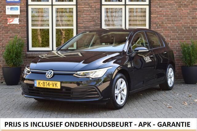 Zwart Gebruikt 2021 VW Golf VIII Life Hatchback | € 19.999 (Eerlijke prijs) - Afbeelding 1/4