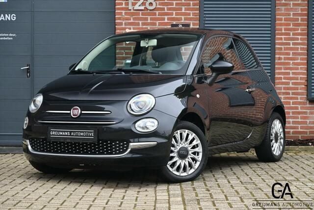 Zwart, metallic lak Gebruikt 2016 Fiat 500 Lounge Hatchback | € 9.750 (Eerlijke prijs) - Afbeelding 1/4