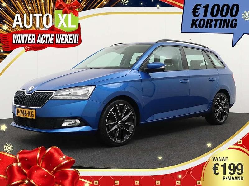 Blauw Gebruikt 2022 Skoda Fabia Business Line Stationwagen | € 16.940 (Eerlijke prijs) - Afbeelding 1/4