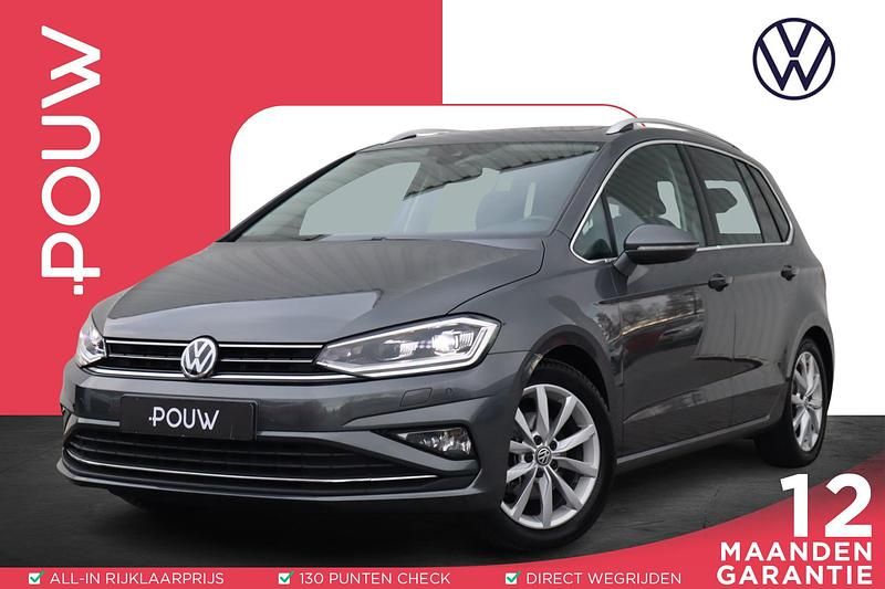 Grijs Occasion 2018 VW Golf Sportsvan Highline MPV | € 20.950 (Duur) - Afbeelding 1/4