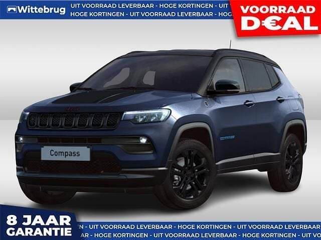 Blauw Nieuw 2025 Jeep Compass North SUV | € 40.888 (Eerlijke prijs) - Afbeelding 1/4