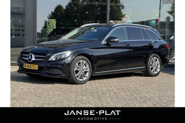 Zwart Gebruikt 2018 Mercedes C180 Avantgarde Stationwagen | € 18.950 (Super prijs) - Afbeelding 1/4