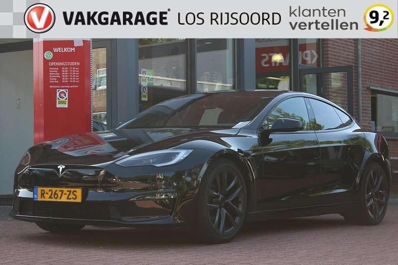 Zwart Gebruikt 2022 Tesla Model S Plaid+ Sedan | € 76.000 - Afbeelding 1/4