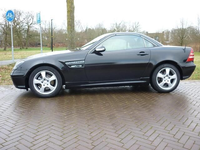 Occasion Mercedes SLK230 197 PK (144 kW) 2001 Zwart (metallic) Cabriolet