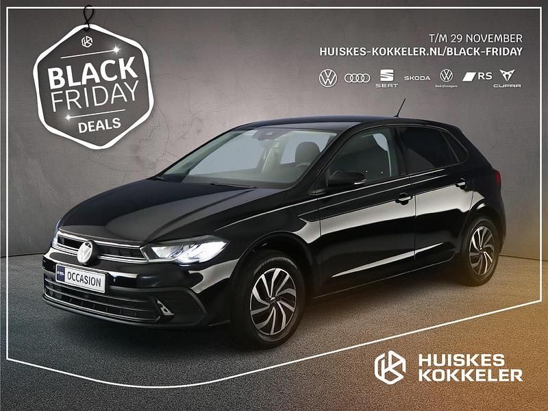Zwart Gebruikt 2024 VW Polo Life Hatchback | € 22.000 (Eerlijke prijs) - Afbeelding 1/4