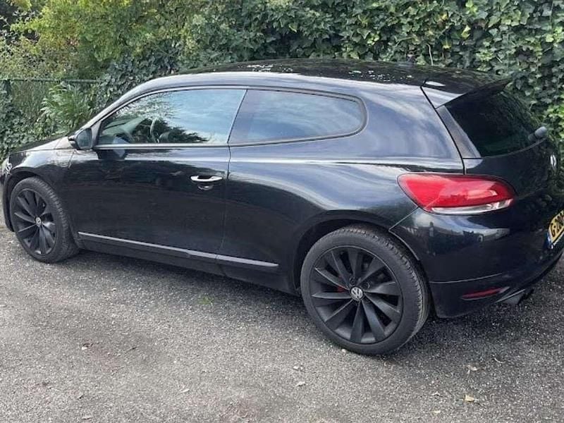Zwart Gebruikt 2009 VW Scirocco Coupé | € 4.650 (Super prijs) - Afbeelding 1/4