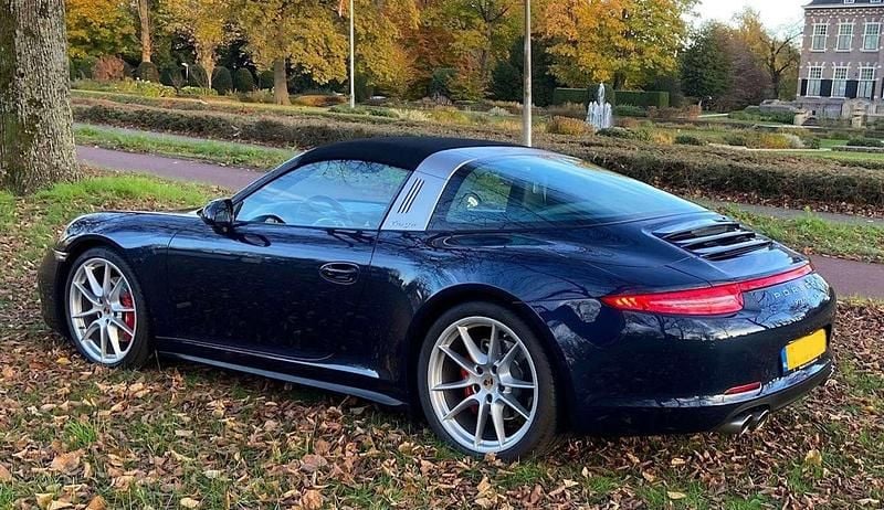 Blauw Gebruikt 2014 Porsche 911 Targa 4S Cabriolet | € 120.000 (Duur) - Afbeelding 1/4