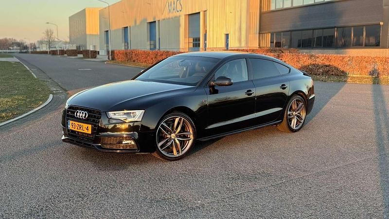 Occasion Audi A5 S-Line 170 PK (125 kW) 2013 Zwart Sedan