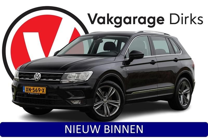 Zwart Gebruikt 2018 VW Tiguan SUV | € 22.889 (Goede deal) - Afbeelding 1/3