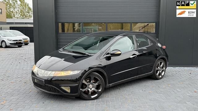 Zwart Gebruikt 2006 Honda Civic Sport Hatchback | € 4.495 (Goede deal) - Afbeelding 1/4