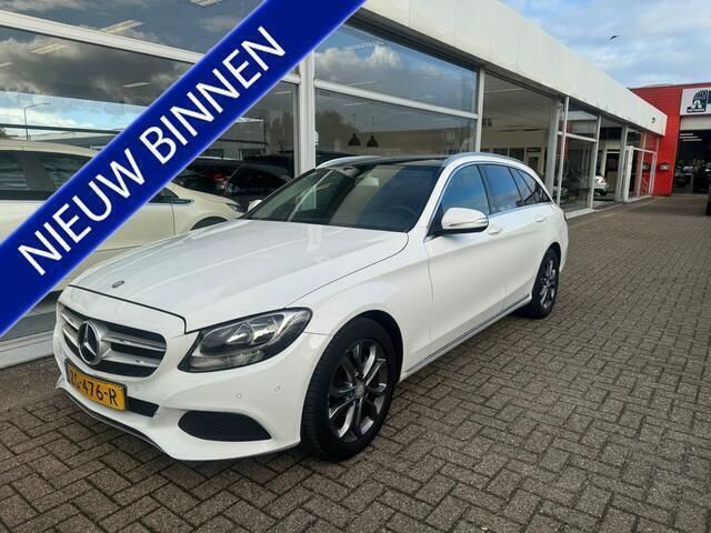 Wit Gebruikt 2015 Mercedes C180 Edition 1 Stationwagen | € 9.999 (Eerlijke prijs) - Afbeelding 1/4