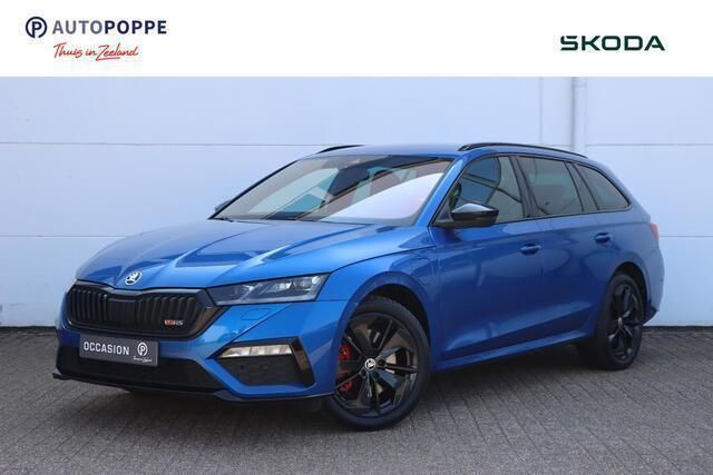 Blauw Gebruikt 2022 Skoda Octavia RS Stationwagen | € 28.950 (Eerlijke prijs) - Afbeelding 1/4