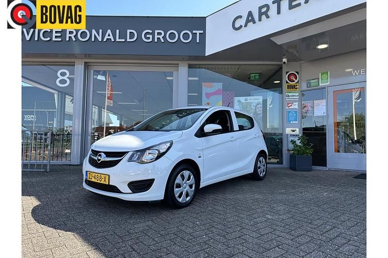Wit Gebruikt 2019 Opel Karl Edition Hatchback | € 10.299 (Eerlijke prijs) - Afbeelding 1/3