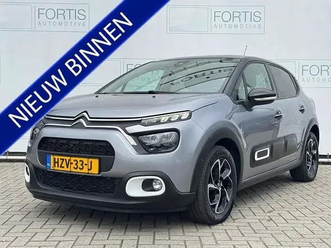 Grijs Occasion 2021 Citroën C3 PureTech Hatchback | € 15.700 (Eerlijke prijs) - Afbeelding 1/4