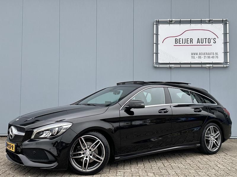 Zwart Occasion 2017 Mercedes CLA180 AMG Sedan | € 18.895 (Eerlijke prijs) - Afbeelding 1/4
