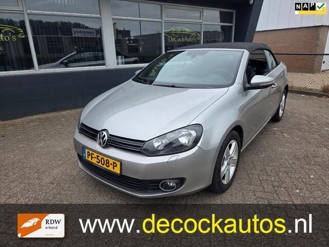 Grijs Gebruikt 2011 VW Golf Cabriolet Cabriolet | € 7.999 (Eerlijke prijs) - Afbeelding 1/4