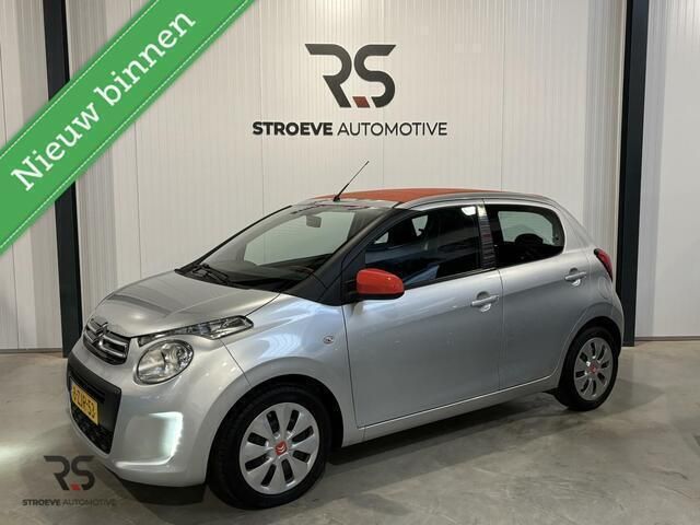 Grijs Gebruikt 2015 Citroën C1 Shine Hatchback | € 5.950 (Goede deal) - Afbeelding 1/4