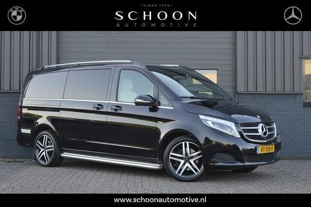 Zwart Gebruikt 2016 Mercedes V250 MPV | € 34.950 (Eerlijke prijs) - Afbeelding 1/3